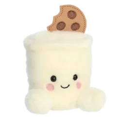 Duncan the Plush Milk and Cookies Palm Pals by Aurora