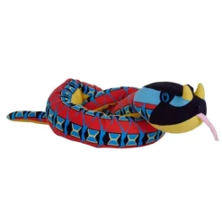 Eco-Friendly 54 Inch Stuffed Rhino Viper Snake by Wild Republic