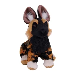 Eco-Friendly Mini Cuddlekins 8 Inch Stuffed African Wild Dog by Wild Republic