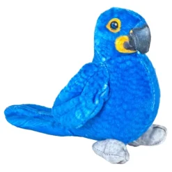 Eco-Friendly Rainforest 4.5 Inch Plush Hyacinth Macaw Parrot by Wild Republic