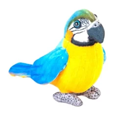 Eco-Friendly Rainforest 4.5 Inch Plush Spixs Macaw by Wild Republic