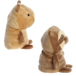 Eco Nation Capybara and Sloth Reversible Stuffed Animal by Aurora