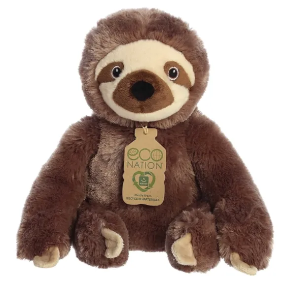 Eco Nation Hugs Plush Sloth by Aurora