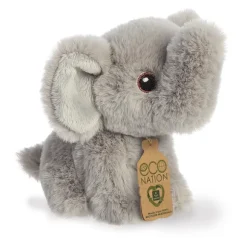 Eco Nation Mini Stuffed Elephant by Aurora