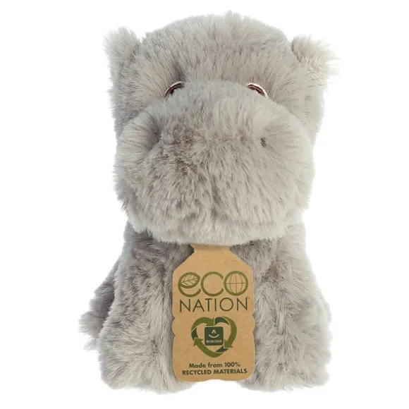 Eco Nation Mini Stuffed Hippopotamus by Aurora