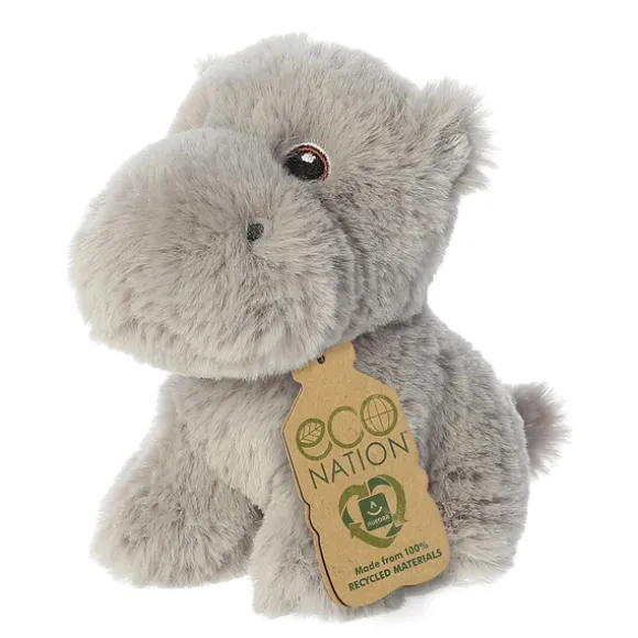 Eco Nation Mini Stuffed Hippopotamus by Aurora