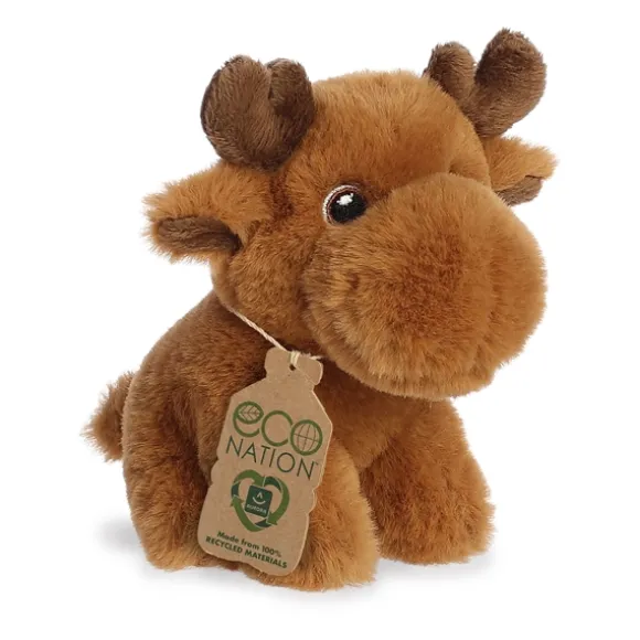 Eco Nation Mini Stuffed Moose by Aurora