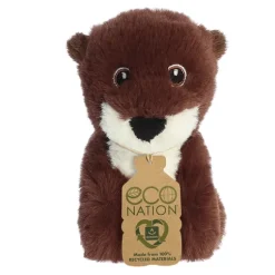 Eco Nation Mini Stuffed River Otter by Aurora