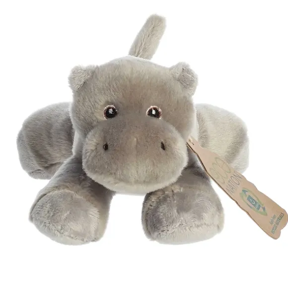 Eco Nation Softies Plush Hippo by Aurora