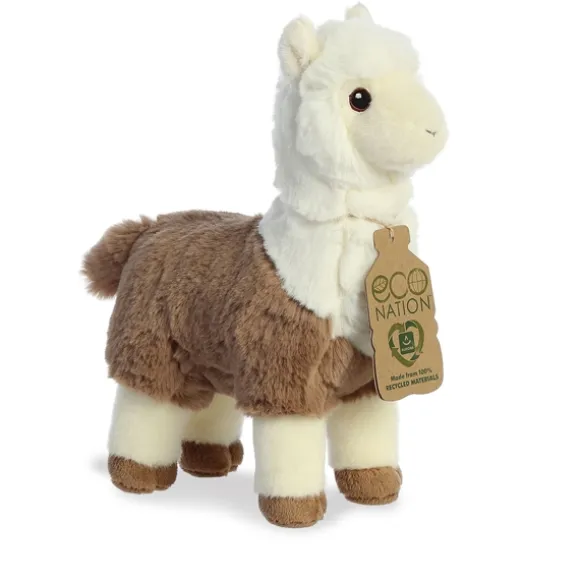Eco Nation Stuffed Alpaca by Aurora