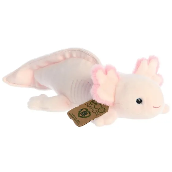 Eco Nation Stuffed Axolotl by Aurora