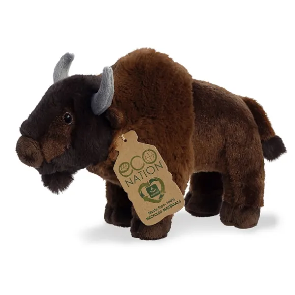 Eco Nation Stuffed Bison by Aurora