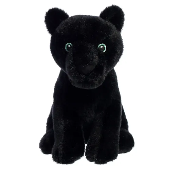 Eco Nation Stuffed Black Panther by Aurora