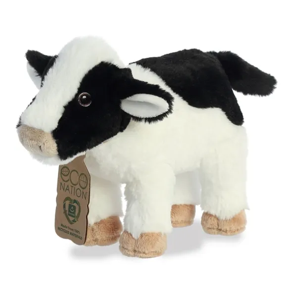 Eco Nation Stuffed Cow by Aurora
