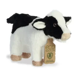 Eco Nation Stuffed Cow by Aurora