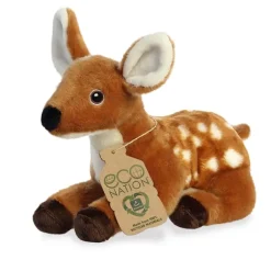 Eco Nation Stuffed Deer Fawn by Aurora