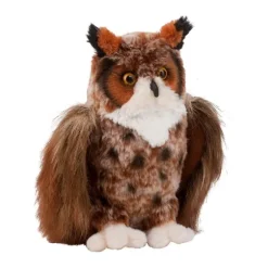 Einstein the Great Horned Owl Stuffed Animal by Douglas