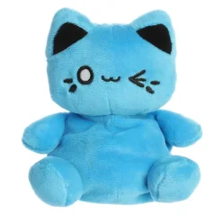 Electric Blue Plush Meowchi Cat Palm Pals by Aurora