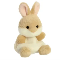 Ella The Stuffed Tan Bunny Palm Pals Plush by Aurora