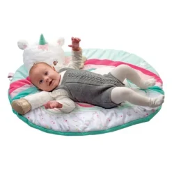 Emilie Unicorn Baby Safe Plush Playtivity Mat by Douglas