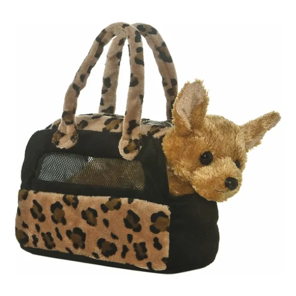 Fancy Pals Plush Chihuahua with Pet Carrier Bag by Aurora