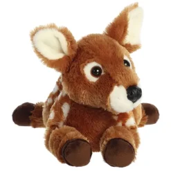 Farah the Stuffed Fawn Deer 12 Inch Flopsie by Aurora