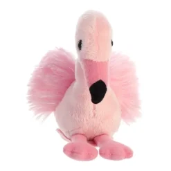 Fay the Stuffed Flamingo Magnetic Shoulderkins Plush by Aurora