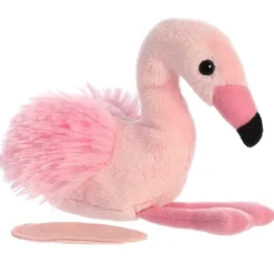 Fay the Stuffed Flamingo Magnetic Shoulderkins Plush by Aurora