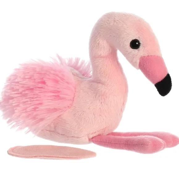 Fay the Stuffed Flamingo Magnetic Shoulderkins Plush by Aurora