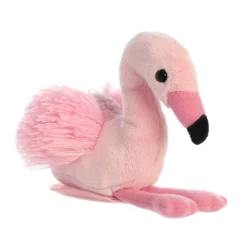 Fay the Stuffed Flamingo Magnetic Shoulderkins Plush by Aurora