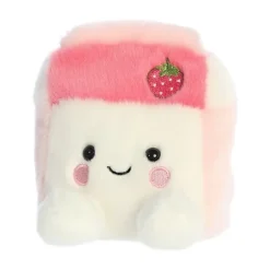 Fresa the Plush Strawberry Milk Palm Pals by Aurora