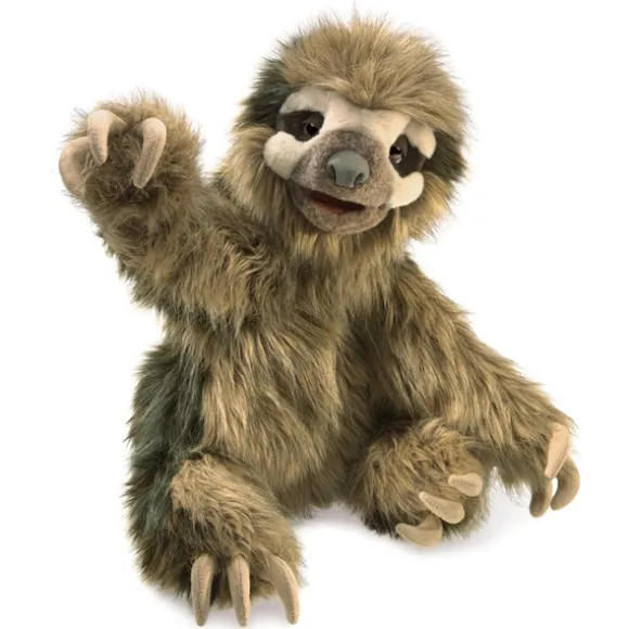 Full Body Big Sloth Puppet by Folkmanis Puppets