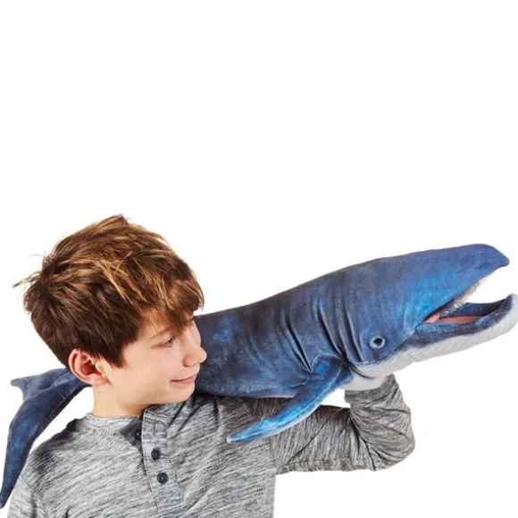 Full Body Blue Whale Puppet by Folkmanis Puppets