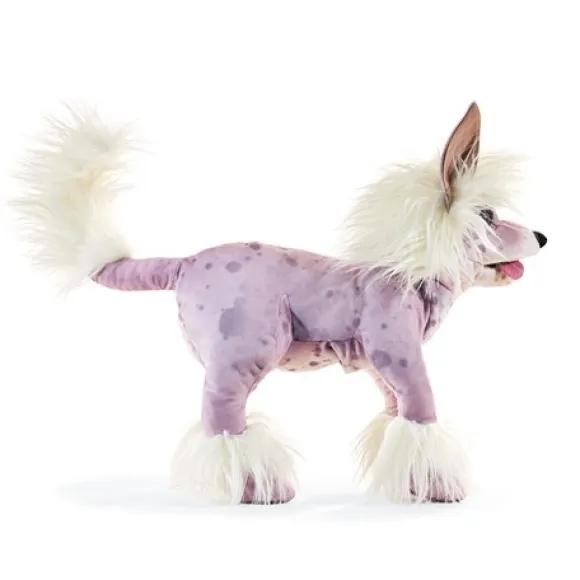 Full Body Chinese Crested Dog Puppet by Folkmanis Puppets
