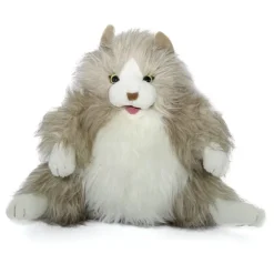 Full Body Fluffy Cat Puppet by Folkmanis Puppets