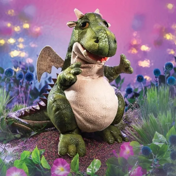 Full Body Friendly Dragon Puppet by Folkmanis Puppets