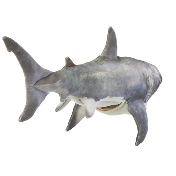Full Body Great White Shark Puppet by Folkmanis Puppets