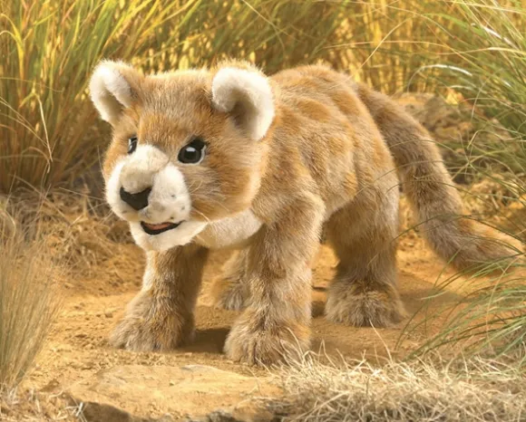 Full Body Lion Cub Puppet by Folkmanis Puppets
