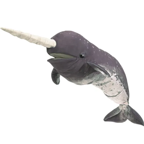 Full Body Narwhal Puppet by Folkmanis Puppets