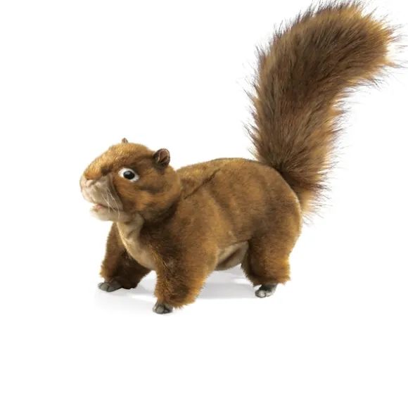 Full Body Red Squirrel Puppet by Folkmanis Puppets