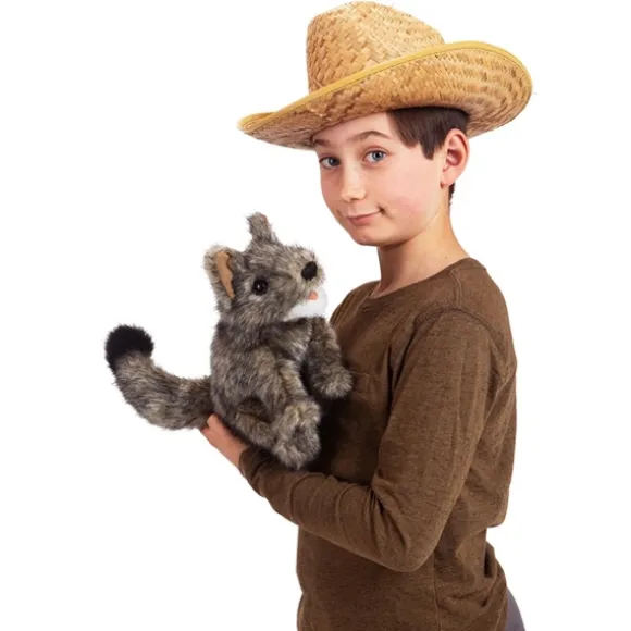 Full Body Small Coyote Puppet by Folkmanis Puppets