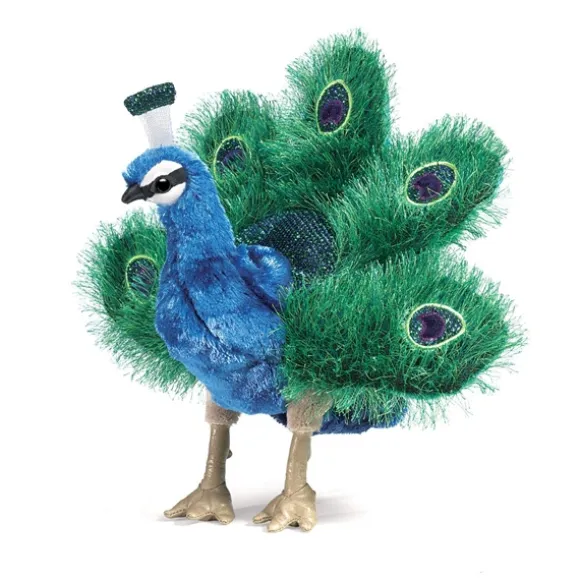 Full Body Small Peacock Puppet by Folkmanis Puppets