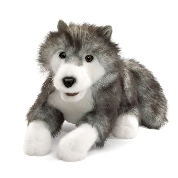 Full Body Timber Wolf Puppet by Folkmanis Puppets