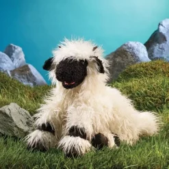 Full Body Valais Blacknose Sheep Puppet by Folkmanis Puppets