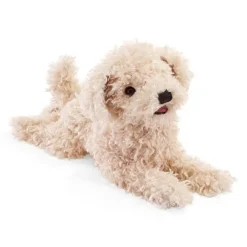 Full Body White Poodle Puppy Puppet by Folkmanis Puppets