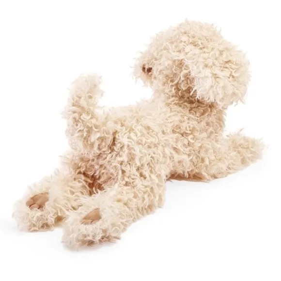 Full Body White Poodle Puppy Puppet by Folkmanis Puppets