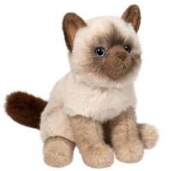 Fu the 12 Inch Floppy Plush Siamese Cat by Douglas
