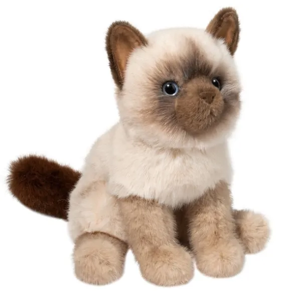 Fu the 12 Inch Floppy Plush Siamese Cat by Douglas