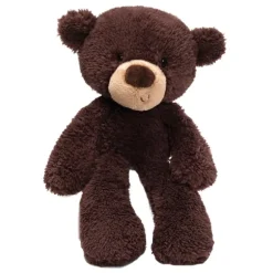 Fuzzy Chocolate Teddy Bear Stuffed Animal by Gund