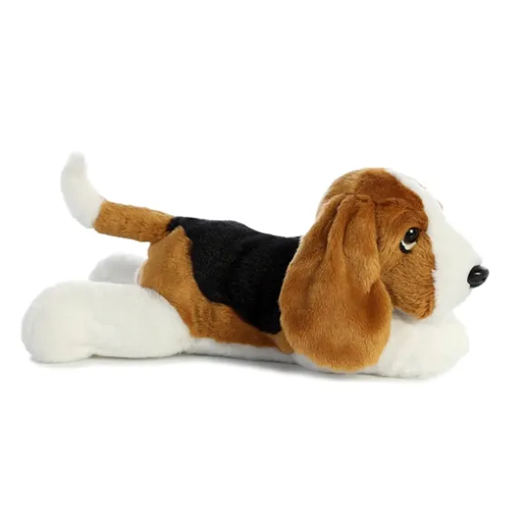 Gertie the Stuffed Basset Hound Flopsie by Aurora